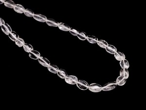 Perles de pierres précieuses en quartz cristal naturel, forme ovale lisse, 5 mm 8 mm, prix de gros, en vrac, pour la fabrication de bijoux, fournisseur de pierres de quartz - Product Image 6