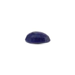 Synthetic Blue Sapphire 6.1 Carat Loose Gemstone 11mm for Fine Jewelry - Product Image 3