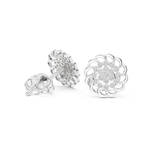 Dire Jewel 14K ต่างหูแฟชั่นขนาดใหญ่สำหรับ Gen Z และชุดอินเทรนด์ - Product Image 6