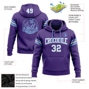 Sweat-shirt personnalisé pour joueurs avec logo, polyester, sublimation intégrale, fabrication sur mesure - Product Image 2