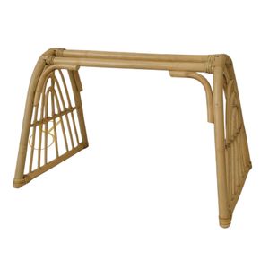 Gymnase d'éveil pour bébé en rotin fait main de haute qualité avec jouets suspendus pour la chambre d'enfant, fabriqué au Vietnam - Product Image 3