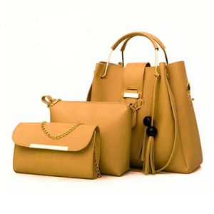 Bolso Boston Geométrico Retro 2026, Elegante, de un Solo Hombro, con Cierre de Cremallera, Forro Doble de PU y Poliéster, Portátil, con Borla - Product Image 3
