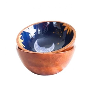 Nouvel arrivage bol à salade ou bol à mélanger en bois d'acacia Design fantaisie dernière cuisine hôtel maison Restaurant utilisation à un prix compétitif - Product Image 1
