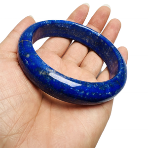 Bracelets en Lapis Lazuli Poli Naturel de Haute Qualité, Pierres de Guérison, Bijoux en Pierres Semi-Précieuses - Product Image 1