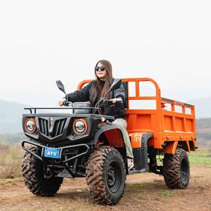 Vehículo Todoterreno Eléctrico para Granja con Certificación Europea EEC CE, 2x4, 2WD, Transmisión por Eje Automática, Batería de Litio de 76.8V, Carga Útil de 500 kg, 43 km/h - Product Image 4