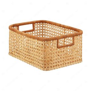 CANE WEBBING SERENITY Customize Size Toy Organizer Home <b>Baskets</b> Bamboo <b>Rattan</b> <b>Basket</b> <b>Storage</b> At Home Laundry With Bathroom - Product Image 6