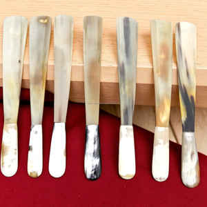 Cuchara para Zapatos de Cuerno de la Mejor Calidad con Mango de Cuerno Blanco, Hecha a Mano, Premium, al Mejor Precio - Product Image 2