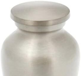 Decorative Stainless Steel Modern Eco-Friendly Pet Cremation Urns for <b>Dog</b> <b>Ashes</b> Small Funeral Supplies Wholesale - Product Image 5