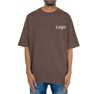 T-shirts à manches courtes pour hommes, coupe classique, 100% coton, style streetwear, vente en gros, fournisseur direct d'usine, t-shirts surdimensionnés - Product Image 5