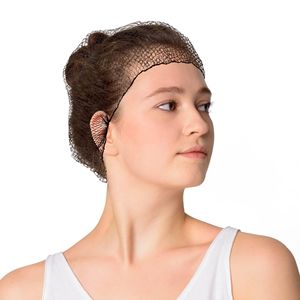 Capelli monouso per capelli da 22 pollici in Nylon marrone scuro retina per capelli da cucina 1440 con apertura da 0.25 pollici cuffia chirurgica traspirante - Product Image 1