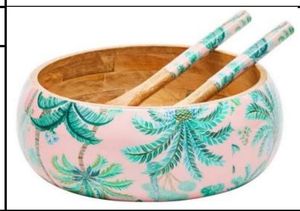 Classic Lightweight Wooden Enamel Bowl <b>Spoon</b> Set for Presents - Product Image 4