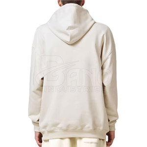 Sudadera con Capucha de Forro Polar Grueso y Cálido para Hombre, 100% Algodón, Diseño con Bolsillos, Ecológica y Transpirable - Product Image 3
