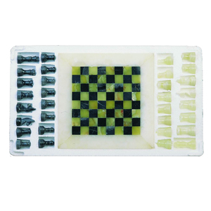 Juego de Ajedrez de Mármol Ónix Natural, Nuevo Modelo 2026, Moderno y de Lujo, Disponible en Todos los Tamaños - Product Image 2