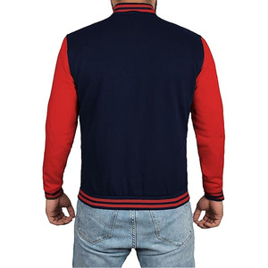 High Quality Varsity Baseball <b>Letter</b> <b>Jacket</b> Wholesale Fashion Variety with Stand Collar <b>Jacket</b> for <b>Men</b> - Product Image 6