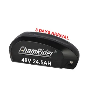 Chamrider Down Tube Ebike Batterij Aurora 36V 48V 52V 18650 21700 Lifepo4 Lithium-Ion 48V Batterij