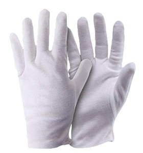 Gants d'inspection en coton 100 % personnalisables avec logo, longueur poignet, séchage rapide, style uni, haute qualité 2026 - Product Image 2