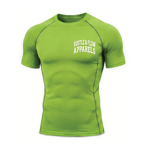 Gym Training Printed <b>Compression</b> T-Shirts Men Workout Fitness Running Athletic Quick Dry Breathable <b>Short</b> Sleeve Adults - Product Image 2
