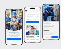 Pida servicios domésticos confiables como limpieza, fontanería, electricidad, pintura y reparaciones en cualquier momento y en cualquier lugar.
