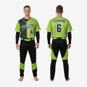 Nouveauté - Vêtements de sport - Uniforme de baseball - Haute qualité - Fabrication sur mesure - Sublimation - Unisexe - Adulte - 100% polyester - Uniforme de baseball - Product Image 4