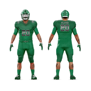 Ensemble uniforme de football américain pour hommes - Entraînement et match - 100% polyester - Impression par sublimation - Nom d'équipe personnalisé - Product Image 4