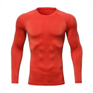 T-shirt de compression personnalisé pour homme, manches longues, pour la gym, le fitness, séchage rapide, MMA, BJJ, vêtements de sport, OEM, marque privée - Product Image 5