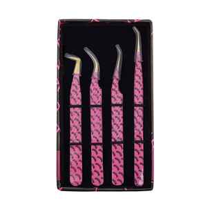 Instrumentos de Belleza Personalizados, Pinzas para Extensión de Pestañas Multicolores Hechas en Pakistán, Pinzas para Volumen Ruso y Aislamiento - Product Image 6