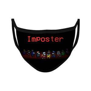 หน้ากากป้องกันแบบซักได้ หน้ากากดีไซน์เนอร์แบบใช้ซ้ำได้ ผ้าฝ้ายโพลีเอสเตอร์พิมพ์ลาย สายรัดยางยืด สำหรับทีมกีฬา - Product Image 5