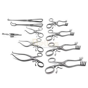Retractor Manual de Acero Inoxidable Weitlaner con Puntas Cónicas Autoestáticas, Instrumento Quirúrgico para Procedimientos Veterinarios Ortopédicos - Product Image 6