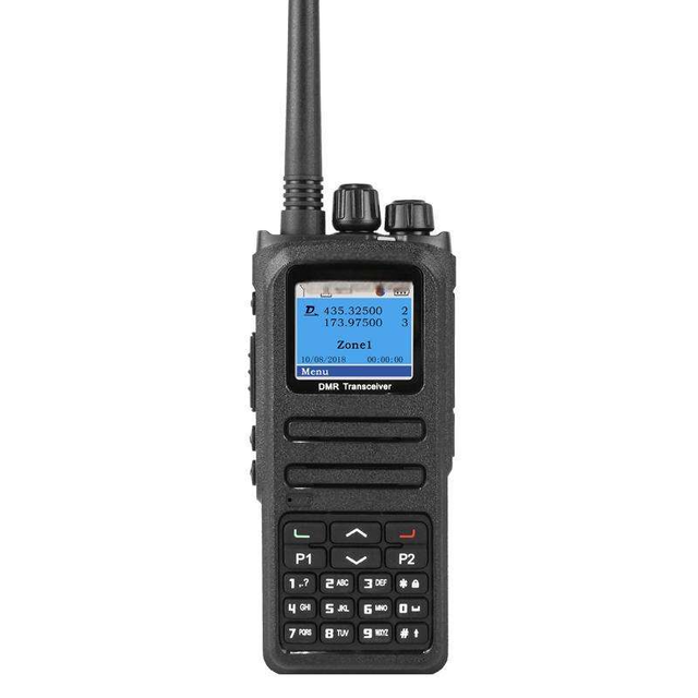Baofeng DM-1701A Dual Band 5W Walkie Talkie Portable Open GD77 UHF/VHF Analog & Digital Two-Way Radios DMR for Radio & VHF/U