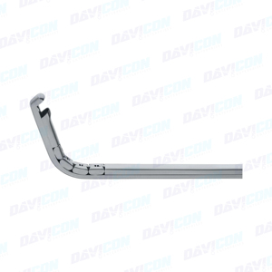 DAVICON Acero inoxidable Frontal Sinus Punch Chain Shelth 70 grados hacia arriba Corte hacia atrás Mordazas de tamaño estándar medio 3,5*3mm - Product Image 2