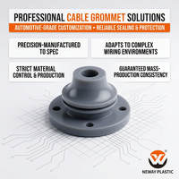 Grommet électrique en caoutchouc industriel sur mesure pour câbles automobiles, fabriqué en Chine, avec couleur et forme personnalisables, matériaux personnalisables, ODM/OEM