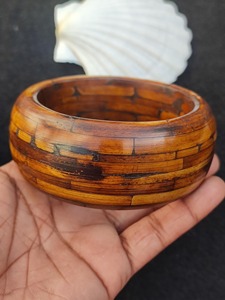 Fashion Buffalo Horn <b>Bangles</b> Handmade Unisex Classic Crafted Horn <b>Bangles</b> <b>Set</b> for Women Traditional <b>Bangle</b> Natural Touch - Product Image 3