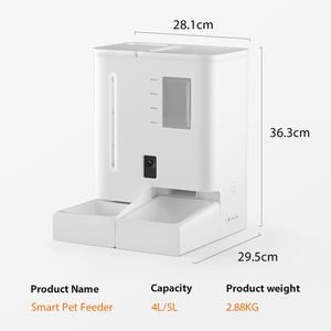 Alimentador automático simple y eficiente para mascotas Fuente de carga de plástico - Product Image 3
