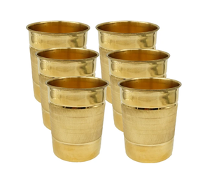 Verre à shot classique en laiton plaqué or pour bière, vin, hôtel, café, thé et lait, au prix le plus bas - Product Image 3