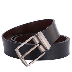 Ceintures en cuir pour hommes, tendance, de qualité supérieure, décontractées, de bonne qualité, dernier design, respirantes, écologiques, légères, 3,5 cm - Product Image 1