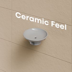 Jabonera Redonda de Pared con Soporte Resistente a la Oxidación, Elegante Bandeja Circular de Vidrio para Baño, Ducha y Fregadero de Cocina - Product Image 3