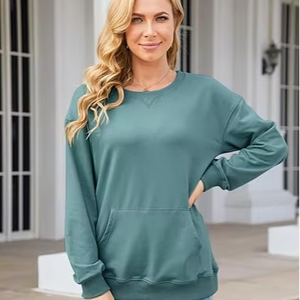 เสื้อสเวตเชิ้ตคอกลมดีไซน์ใหม่ปี 2026 สำหรับผู้หญิง เดรสฮู้ดดี้ เสื้อฮู้ดดี้รุ่นล่าสุด และเสื้อสเวตเชิ้ต - Product Image 6