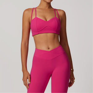 Soutien-gorge de sport sans coutures à maintien élevé pour femme – Prix de gros – Idéal pour le yoga, la gym et la course à pied - Product Image 4