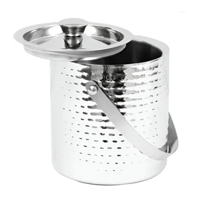 Cubos de Hielo de Acero Inoxidable, Diseño Personalizado Rectangular con Asa, Cubo de Hielo para Cerveza de Acero Inoxidable, Mejores Precios - Product Image 5