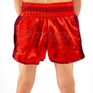 กางเกงมวยไทยคุณภาพดี น้ำหนักเบา ระบายอากาศได้ดี พร้อมขอบเอวยางยืด สำหรับการฝึกซ้อมหนัก การต่อสู้ และการออกกำลังกายในยิม - Product Image 2