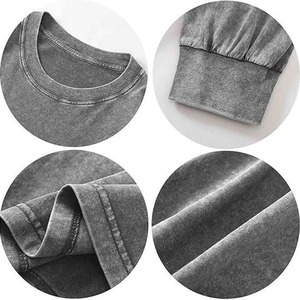 Sweat-shirts amples pour hommes, hiver, surdimensionnés, à boutons, effet délavé, impression numérique unie, haute qualité, grammage lourd 380G - Product Image 6