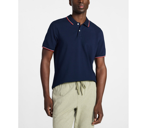 Servicio OEM, Logotipo Personalizado, 220 GSM, Alta Calidad, 98% Algodón/2% Elastano, Tejido de Punto, Secado Rápido, Camisetas Polo Lisas para Hombre - Product Image 5