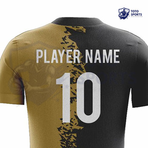 El Mejor Servicio, Nueva Llegada, Uniforme de Fútbol Profesional Ligero, Transpirable, de Poliéster de Secado Rápido, con Logotipo Personalizado - Product Image 3
