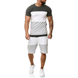 Conjunto de verano para hombre, camisa y pantalones cortos, atuendo informal, ideal para viajes, vacaciones en la playa, uso diario en casa, tela suave y ajuste cómodo. - Product Image 1