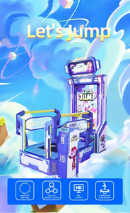 Équipement de jeu d'arcade intérieur pour enfants à monnayeur : Jeu de saut « Sautons ensemble » - Product Image 2