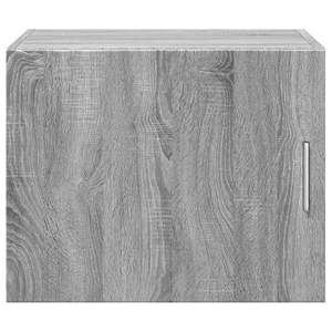 Armoire murale en bois d'ingénierie Sonoma Grey, design réversible de taille moyenne pour un rangement mural polyvalent - Product Image 4