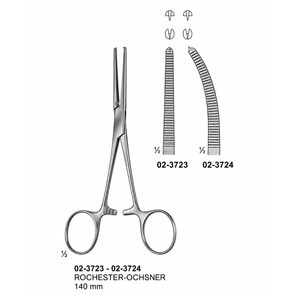Forceps Rochester Ochsner 140 mm |   Instruments en acier inoxydable de qualité supérieure - Product Image 1