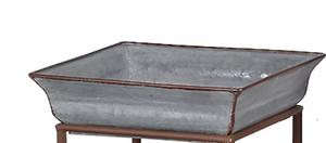 Macetas modernas de metal de hierro, cubos y jardineras de flores galvanizadas independientes para jardineras de Venta caliente al precio más barato - Product Image 5