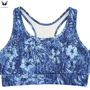 Soutien-gorge de sport pour femme de qualité supérieure, impression numérique par sublimation, personnalisable, push-up, yoga, fitness, respirant, soutien-gorge de sport uni - Product Image 4