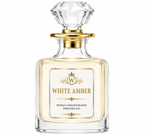 Huile de parfum concentrée AMBRE BLANC de haute qualité, 100 grammes, parfum unisexe longue durée pour usage quotidien et fabrication de parfums - Product Image 1